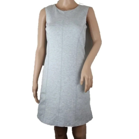 Kenar Gray A line Shift Dress - Picture 1 of 4